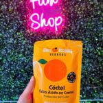 VEGANO | NARANJA Y PAPAYA | COCTEL EXTRA ACIDO EN CREMA | MARY BOSQUES | DOY PACK 250g |