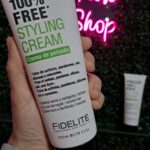 Crema de peinar 100% free sin parabenos sin siliconas sin sulfaltos para cabellos secos y castigados fidelite
